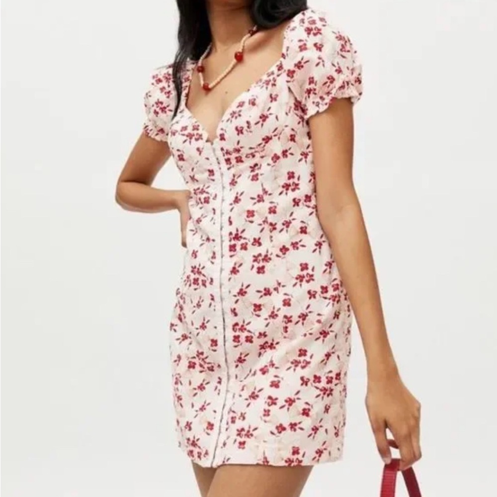 Britney Hook & Eye Mini dress